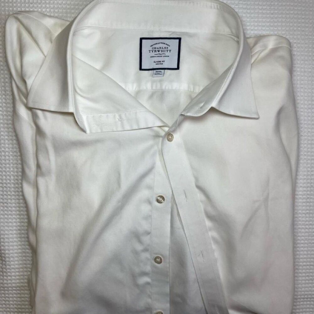 Gorgeous white button up shirt from